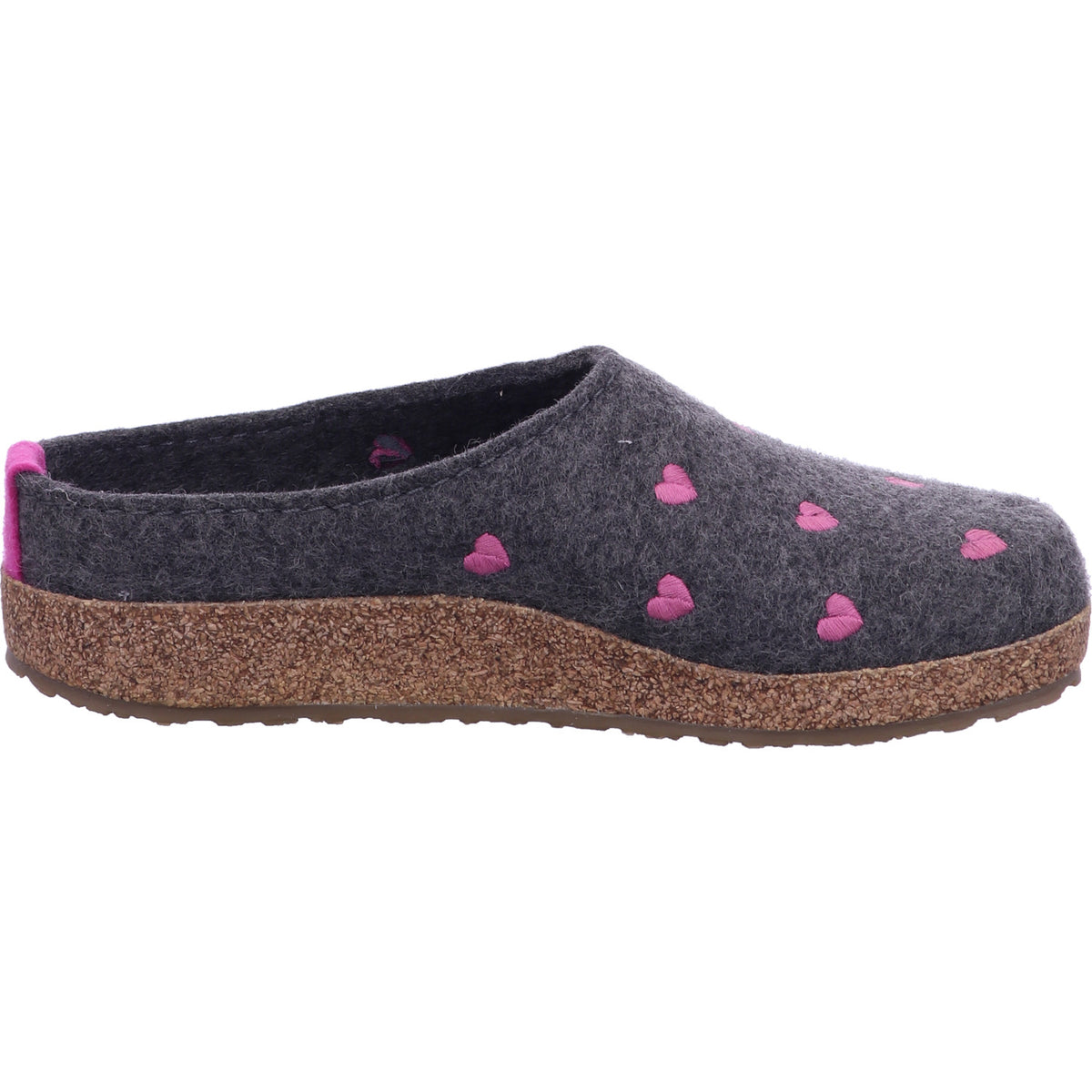 Haflinger Hauschhuh 741031 Grizzly in Grau