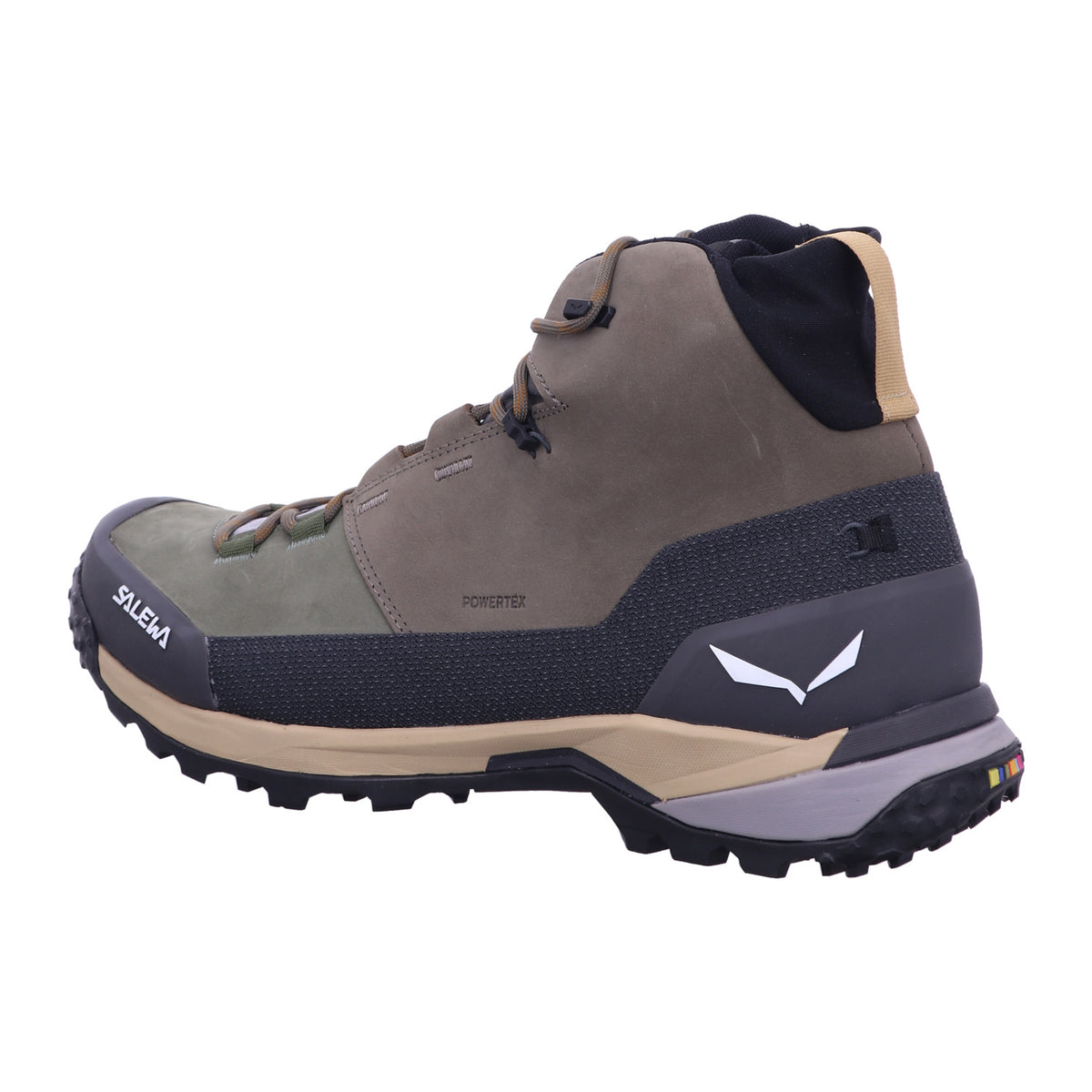 Salewa Wanderschuh 61459 PUEZ LEATHER MID PTX M in Beige