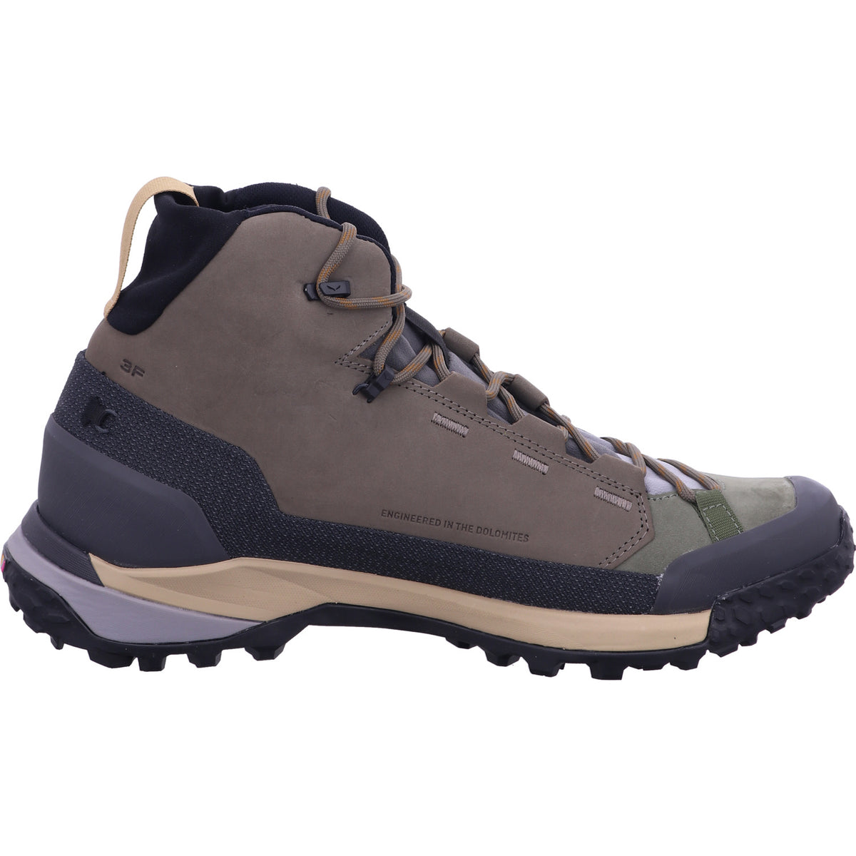 Salewa Wanderschuh 61459 PUEZ LEATHER MID PTX M in Beige