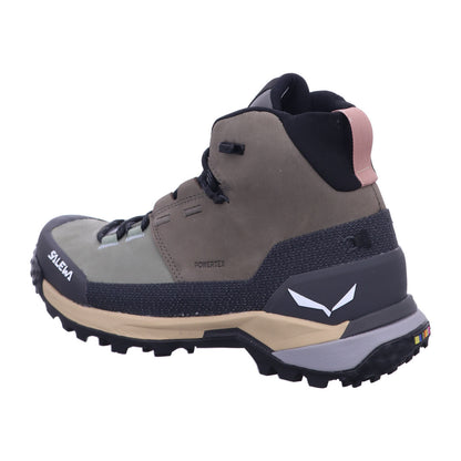 Salewa Wanderschuh 61460 PUEZ LEATHER MID PTX W in Beige