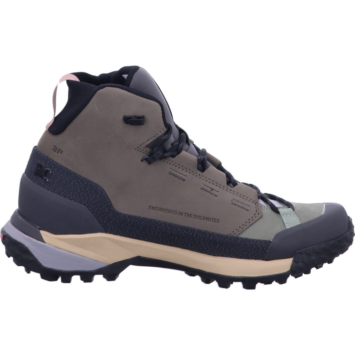 Salewa Wanderschuh 61460 PUEZ LEATHER MID PTX W in Beige