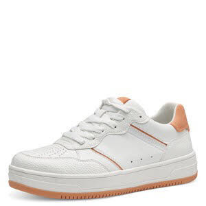 Tamaris 1-23729-42 160 Women Lace-up WHITE/ORANGE - Bild 1