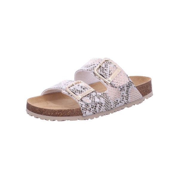 Tamaris 1-27523-46-492 Da.-Pantolette BEIGE/SNAKE - Bild 1