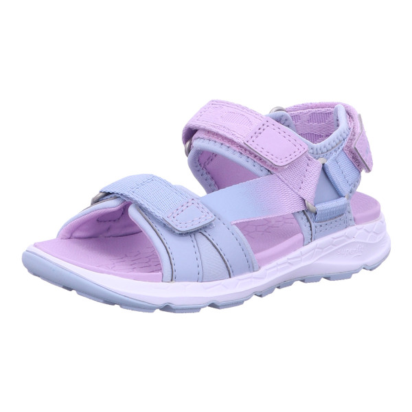 Superfit 1-000580-8410 Sandale Synthetik \\ CRISS CROSS HELLBLAU/LILA - Bild 1