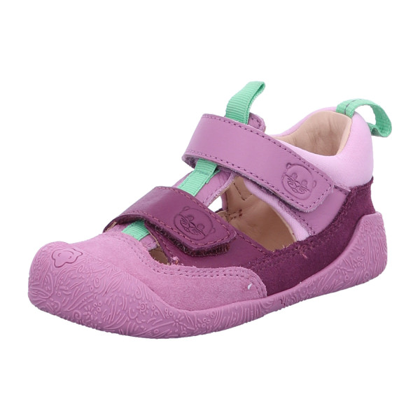 Affenzahn 01635-40178 Lauflerner Sandale Leder Freely Otter Pink, Lila - Bild 1