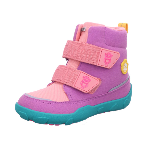 Affenzahn 01249-40147 Winterstiefel Vegan Comfy Eule Pink, Lila - Bild 1