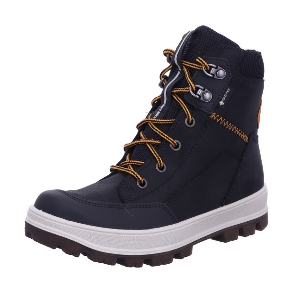 Superfit 1-800477-0000 Stiefelette Leder \\ TEDD SCHWARZ/ORANGE - Bild 1