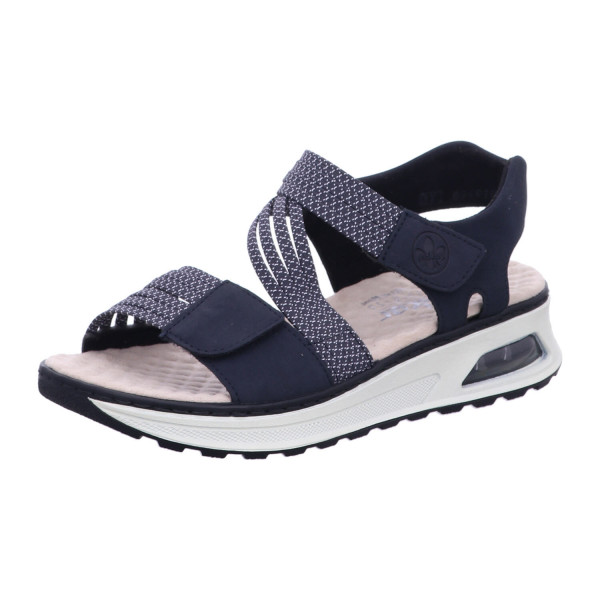 Rieker 65671 14 pazifik/pazifik-weis - Bild 1