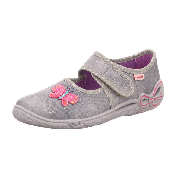 Superfit 8-00288 0600 Hausschuh Textil \\ BELINDA HELLGRAU/PINK - Bild 1