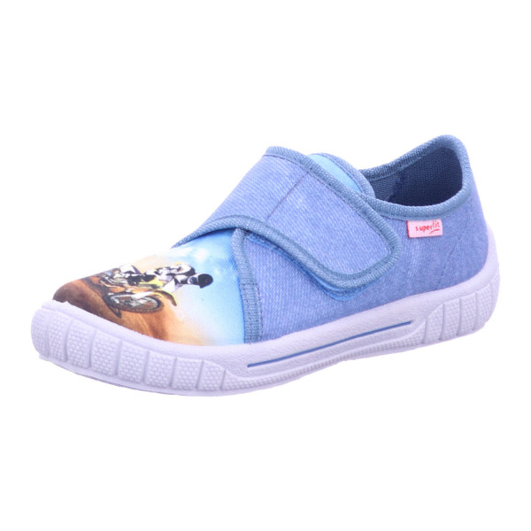 Superfit 1-800271-8010 Hausschuh Textil \\ BILL BLAU - Bild 1