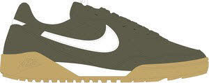 NIKE HQ4502 200 Nike Terra Manta Women"s Shoes MEDIUM OLIVE/WHITE-G