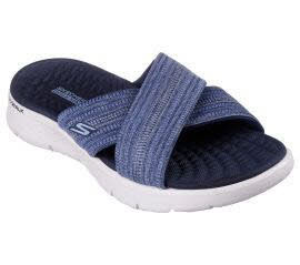 Skechers 141420 NVY GO WALK FLEX SANDAL - IMPRESSED Blau