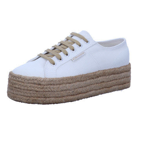 Superga S41115W-2790-SA07 Drill Denimw Rope weiss - Bild 1