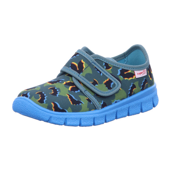 Superfit 1-000706 7000 Hausschuh Textil \\ BOBBY GRUEN/MEHRFARBIG - Bild 1