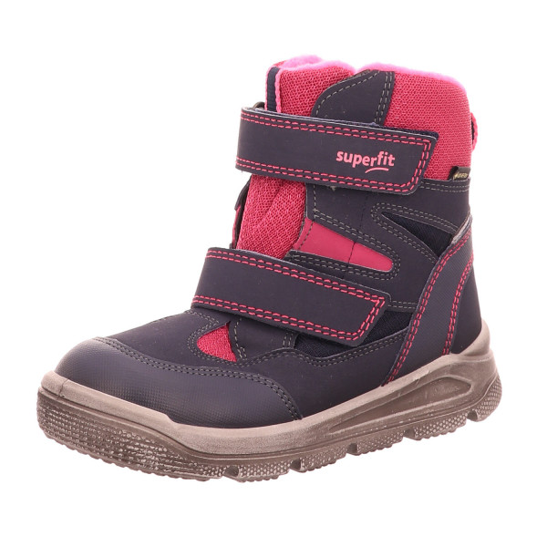 Superfit 1-106317-8400 Stiefelette Leder \\ GROOVY 2.0 HELLBLAU/ROSA - Bild 1