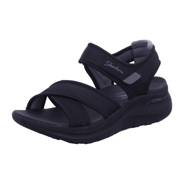 Skechers 164078 BKGY ARCH FIT 2.0 SANDAL - FEELIN" BRIGHT Schwarz - Bild 1