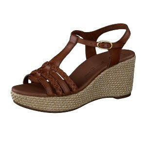 Paul Green 6156 007 0077-6156-007/Sandalette Mittelbraun