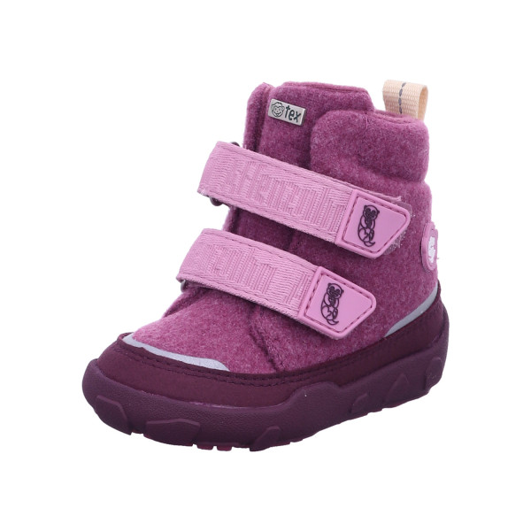 Affenzahn 01250-40178 Winterstiefel Wolle Comfy Otter Pink, Lila - Bild 1