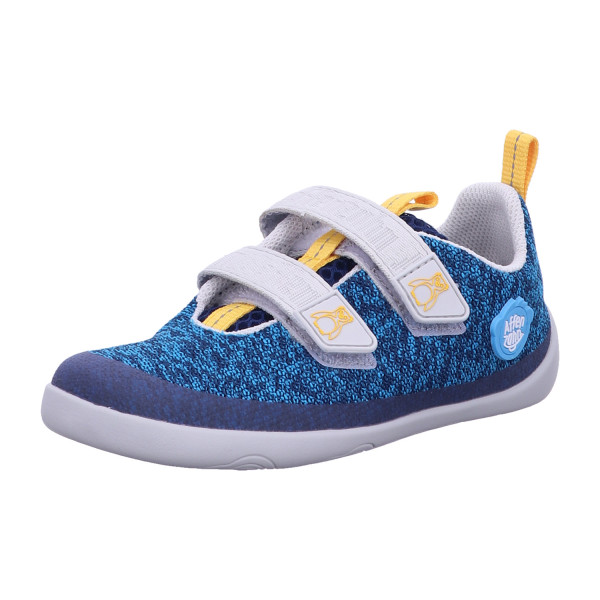 Affenzahn 00397 30001 Halbschuh Knit Happy Pinguin Blau, Grau - Bild 1
