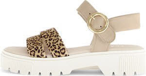 Gabor 64.510.32 Riemchensandalen natur/caramel