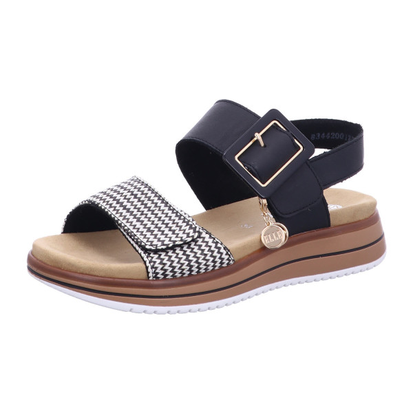 Remonte D1J53 02 Remonte Sandale schwarz-crema/schwar - Bild 1