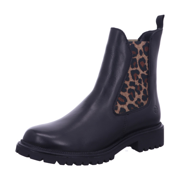 Tamaris 1-25427-41 090 Da.-Stiefel BLACK/LEOPARD - Bild 1