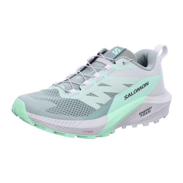 SALOMON L47314100 SENSE RIDE 5 W Lily/Met Pad/Metal/Green - Bild 1