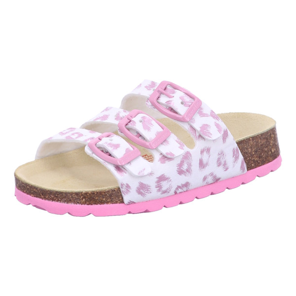 Superfit 1-800113-1140 FUSSBETTPANTOFF WEISS/ROSA - Bild 1