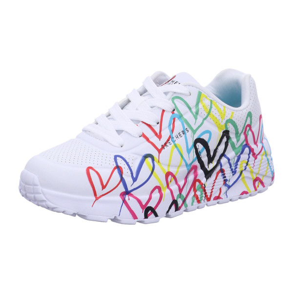 Skechers 314064L WMLT UNO LITE - SPREAD THE LOVE Weiß - Bild 1