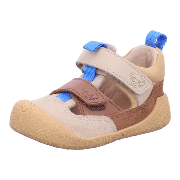 Affenzahn 01635-70111 Lauflerner Sandale Leder Freely AFZ Braun, Beige - Bild 1
