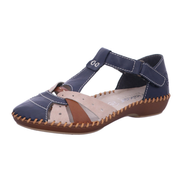 Rieker M1655-14 pazifik/nude/cayenne - Bild 1