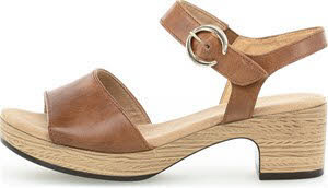 Gabor 62.071.53 Plateau Sandalen camel - Bild 1