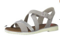Jana 8-8-28115-28-253 Da.-Sandalette LT.GREY SUEDE - Bild 1 Jana 8-8-28115-28-253 Da.-Sandalette LT.GREY SUEDE - Bild 1