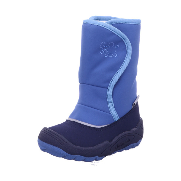 Affenzahn 01491-30052 Schneestiefel Vegan Freezy Elefant Blau - Bild 1