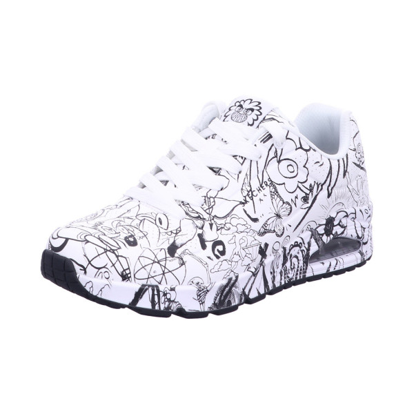 Skechers 183501 WBK UNO - PROCESS SKETCH weiss - Bild 1