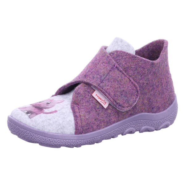 Superfit 1-006291-8510 Hausschuh Textil \\ HAPPY OCTI LILA - Bild 1