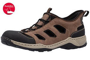 Rieker 08078 24 schwarz/wood/schwarz - Bild 1