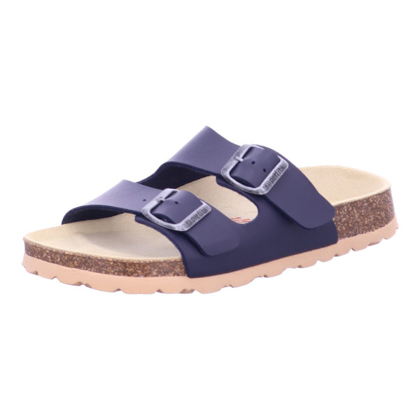 Superfit 0-800111 8000 Sandale Synthetik \\ FUSSBETTPANTOFF BLAU - Bild 1