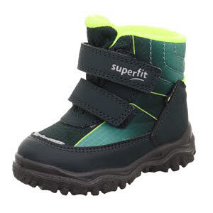 Superfit 1-006062-7000 Schuh Textil \\ HUSKY1 GRÜN/GELB