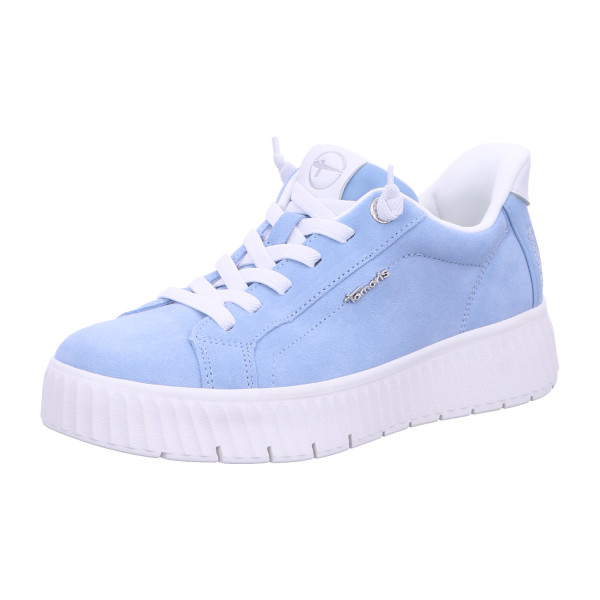 Tamaris Comfort 8-83720-45-845 Women Lace-up LIGHT BLUE SUEDE - Bild 1