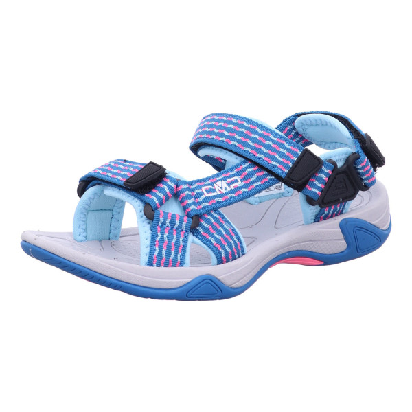 Campagnolo 38Q9954 72MN KIDS HAMAL HIKING SANDALS DEEP LAKE-PINK FLUO - Bild 1