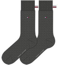 Tommy Hilfiger 371111 030 TH MEN SOCK CLASSIC 2P anthracite melange
