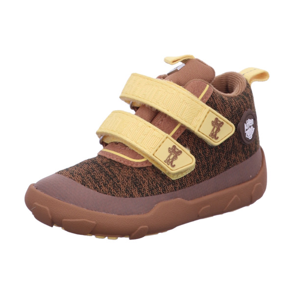 Affenzahn 0084470003 Übergangsschuh Knit Happy Tiger Braun, Beige - Bild 1
