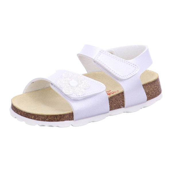 Superfit 1-000118 1010 Sandale Synthetik \\ FUSSBETTPANTOFF WEISS - Bild 1