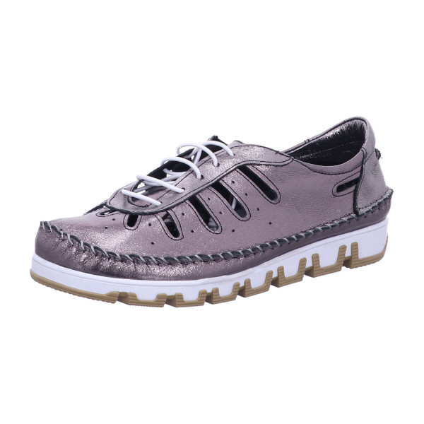 Gemini 382345-85 099 GLANZNAPPA SCHNUERSCHUH SILBER - Bild 1