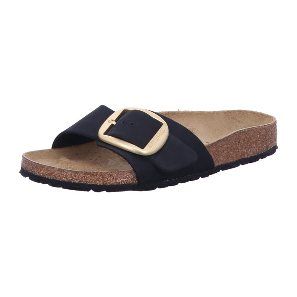 Birkenstock 1023373 Madrid Big Buckle LENB black Schwarz - Bild 1