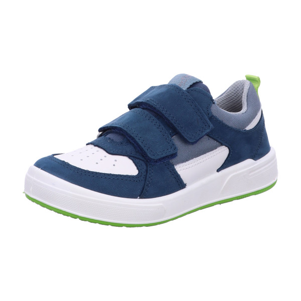 Superfit 1-100107-8000 Halbschuh Leder \\ MAVERICK BLAU/HELLBLAU - Bild 1