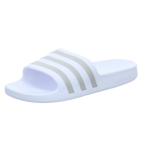 adidas EF1730 ADILETTE AQUA FTWWHT/PLAMET/FTWWHT - Bild 1