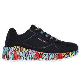 Skechers 314088L BKMT UNO LITE - SUBTLE LOVE Schwarz - Bild 1