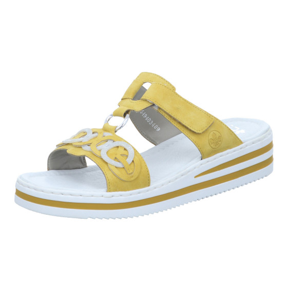 Rieker V02P6-68 FSK Damen Sandalen gelb - Bild 1